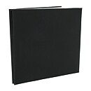 Colorbok 12x12 Post Bound Fabric Album - Black