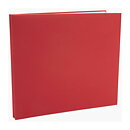 Colorbok 12x12 Post Bound Fabric Album - Red