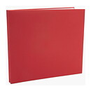 Colorbok 12x12 Post Bound Fabric Album - Red