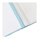 Colorbok 12x12 Post Bound Fabric Album - Light Teal