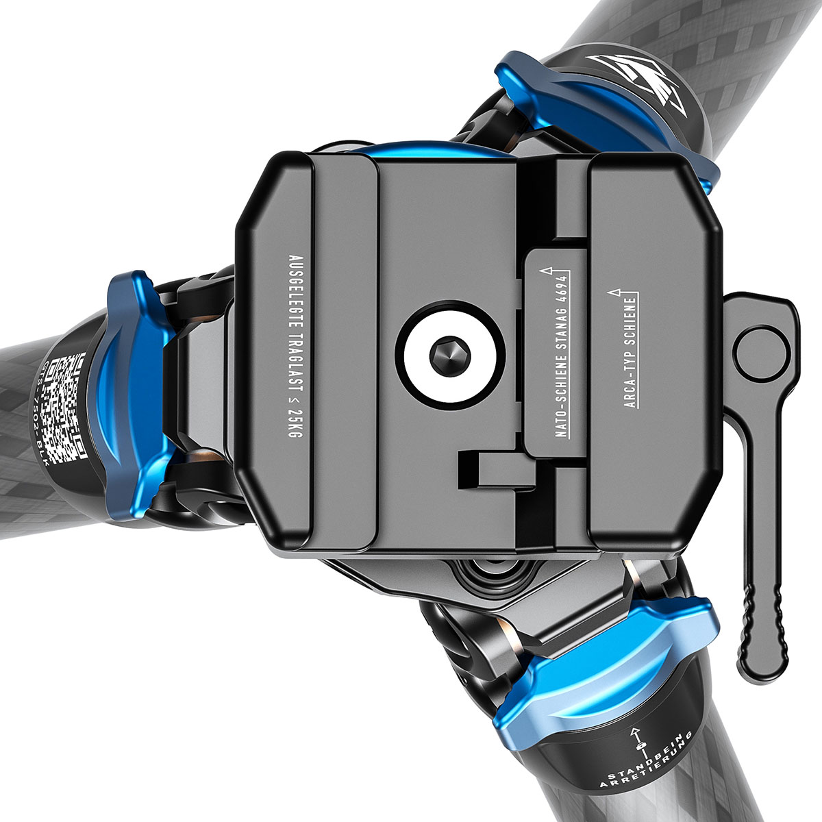 GERMAN TACTICAL SYSTEMS  Shooting Tripod Scout Series - Carbon Fiber 2.0 - 2