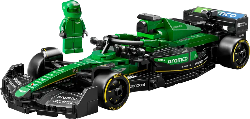 LEGO 77245 Aston Martin Aramco F1® AMR24 ‑kilpa-auto - 2