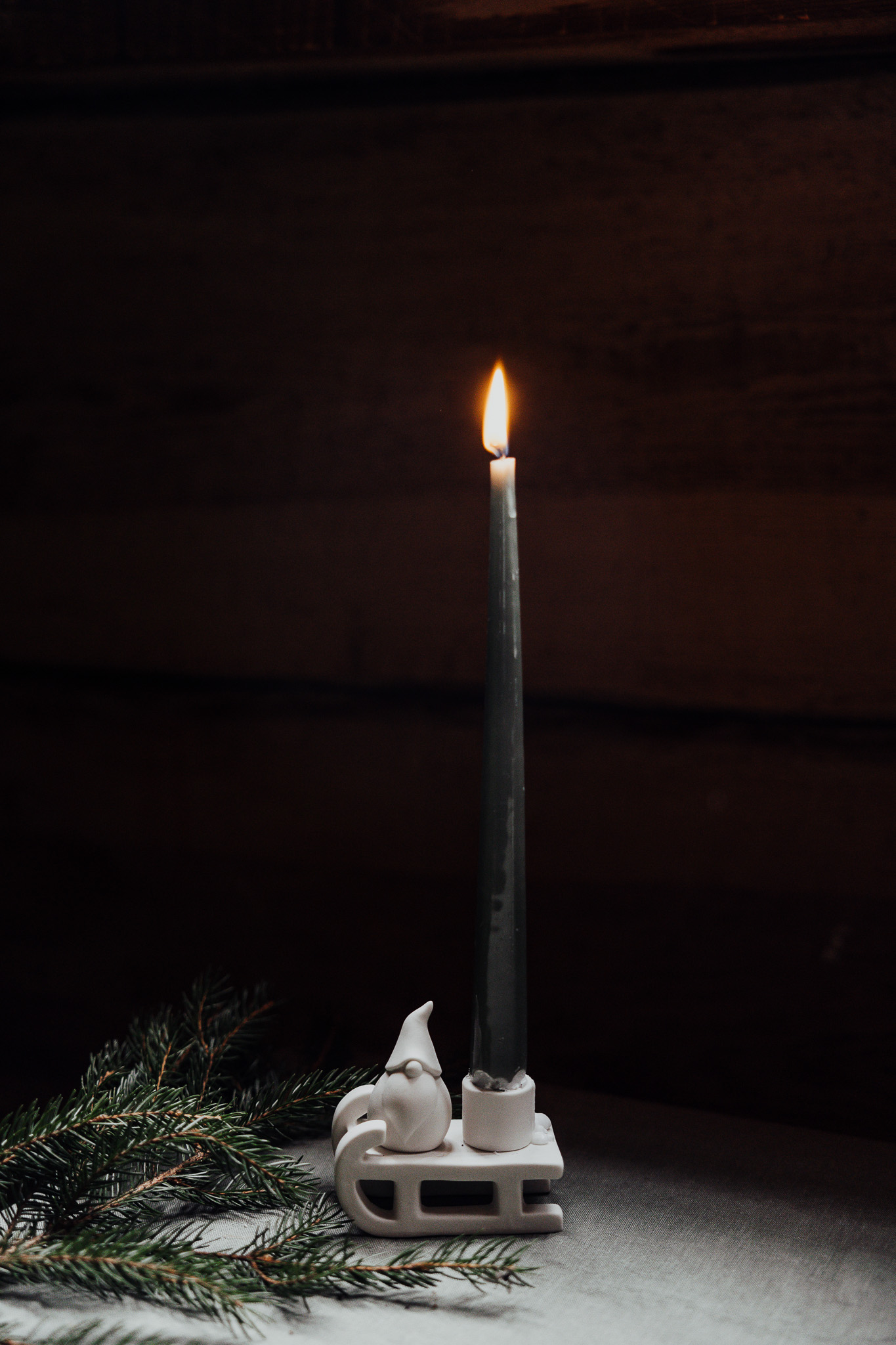 Sture - Ljusstake - 9 x 5 x 9 cm