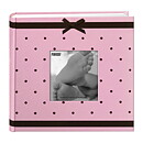 Pioneer 9.25 x 8.75 Album 2-Up Baby Dot Fabric Frame