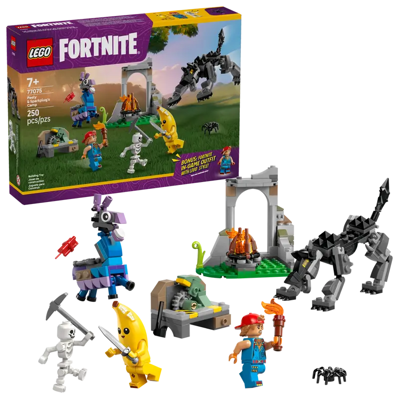 LEGO 77075 Peelyn ja Sparkplugin seikkailu Fortnite