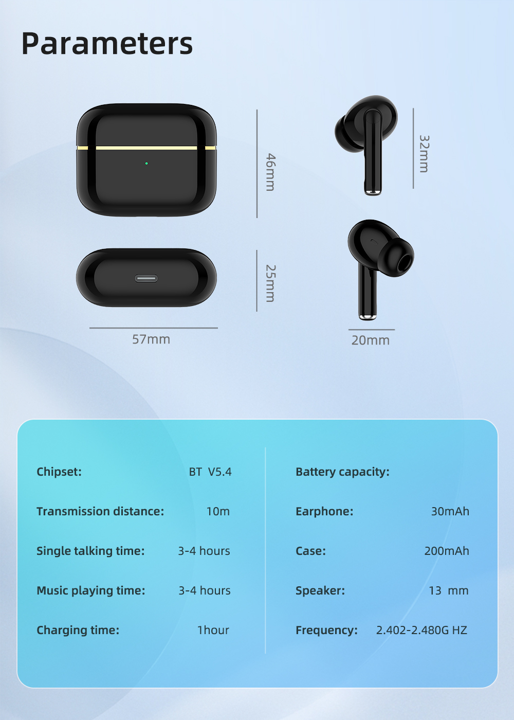 Philippe Palmer EarBuds Ultra White - 18