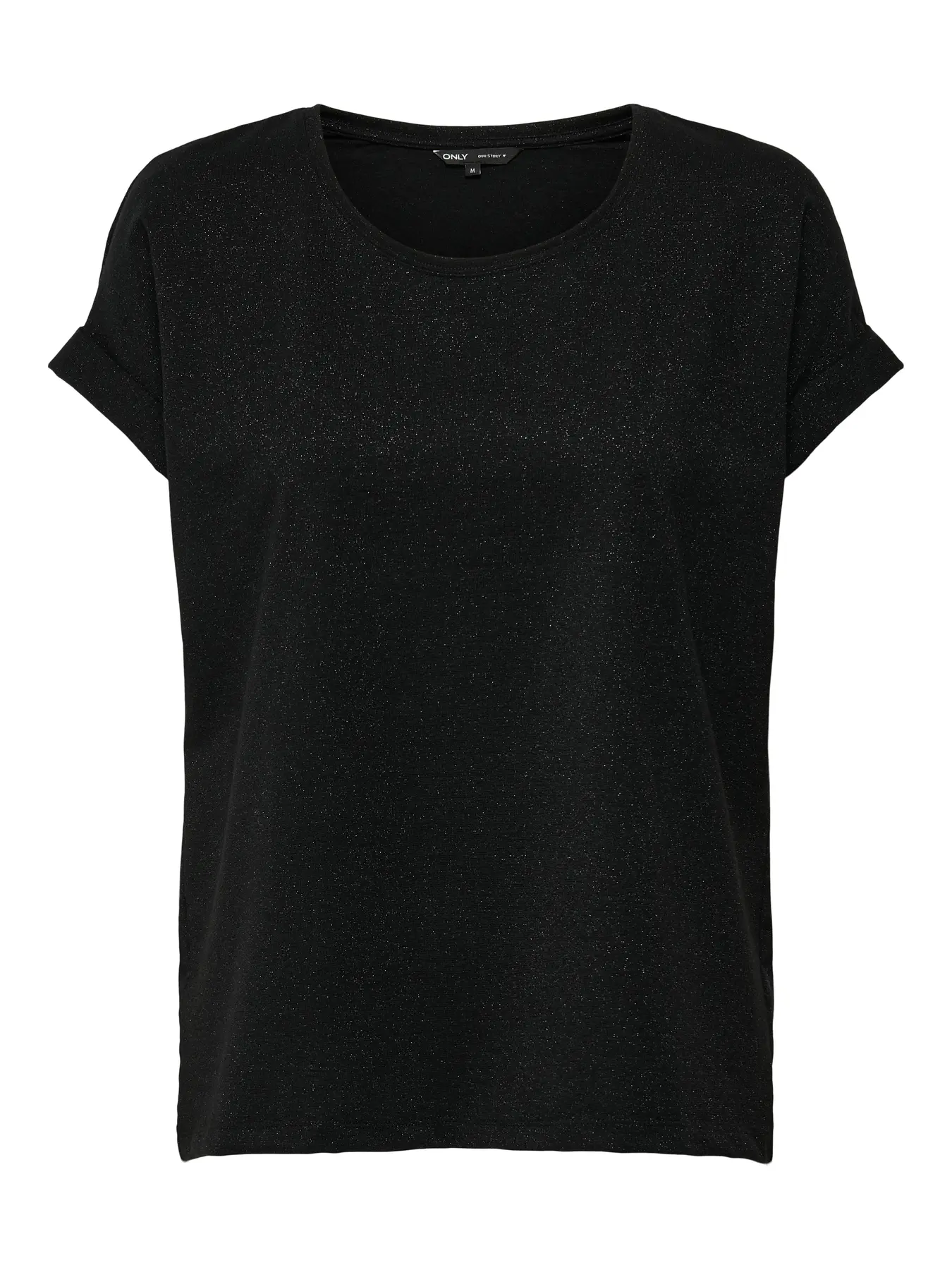 Only - Moster Glitter Top Svart