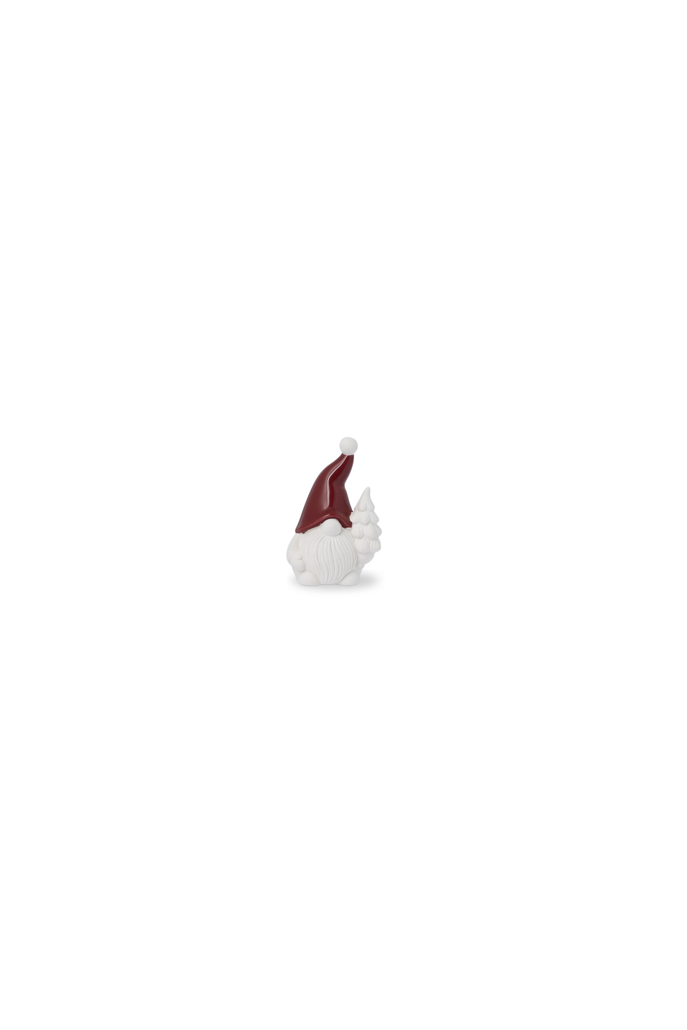 Vilgot - Tomte - Röd dekoration - 5 x 5 x 9 cm - 3