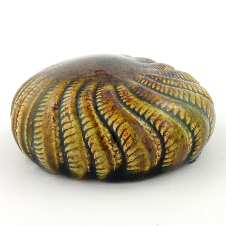 Bengt Berglund (1960s) Unique Green Organic Sculpture 8 cm (8)