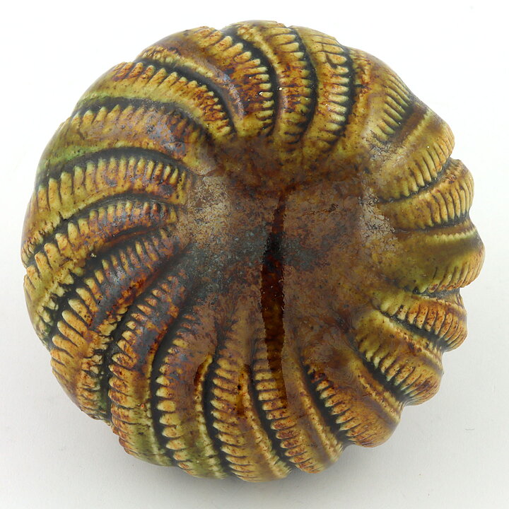 Bengt Berglund (1960s) Unique Green Organic Sculpture 8 cm (8)