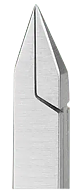RUCK® INSTRUMENT Hörntång, spets (Längd 10 cm, skäryta 13 mm)