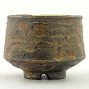 Isak Isaksson (2000s) Unique Chawan Bowl with Brown Glaze 11 cm #41