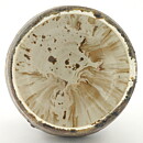 Isak Isaksson (2000s) Unique Chawan Bowl with Brown Glaze 11 cm #41