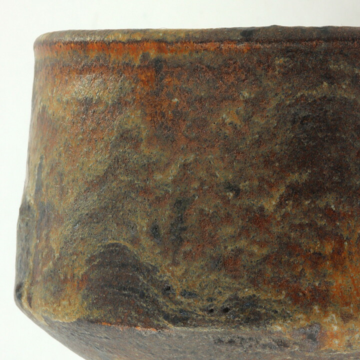イサク・イサクソン  一点もの  茶色のボウル  茶碗  (11cm)  2000年代  #41
