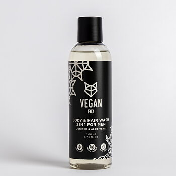 Vegan Fox Hair & Body Wash Juniper & Aloe Vera