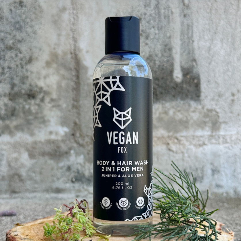 Vegan Fox Hair & Body Wash Juniper & Aloe Vera - 2