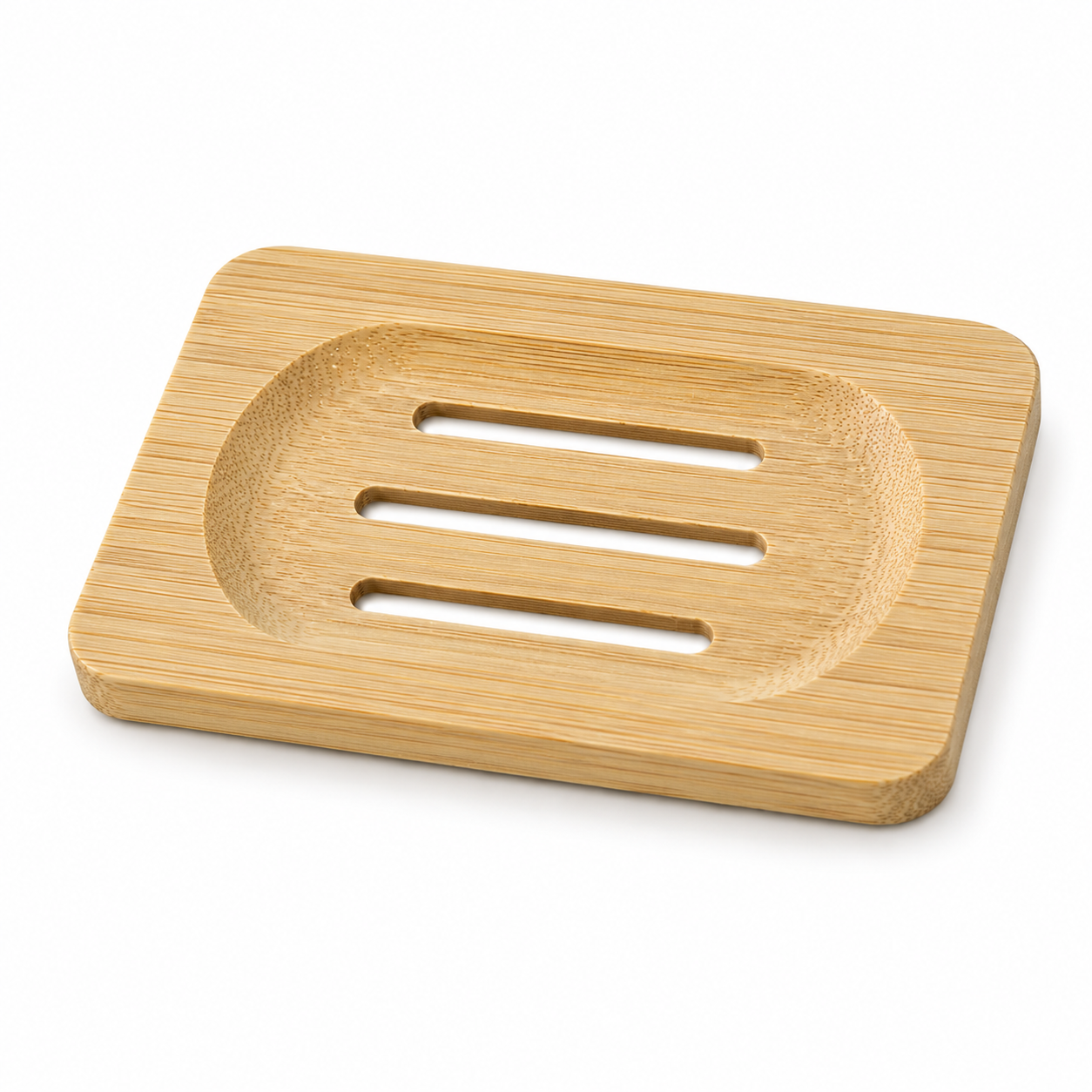 Terra Midi Soap dish Bamboo