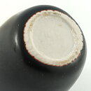 Stig Lindberg (1973) Unique Miniature Vase with Tenmoku Glaze 3,5 cm
