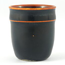 Stig Lindberg (1973) Unique Miniature Vase with Tenmoku Glaze 3,5 cm