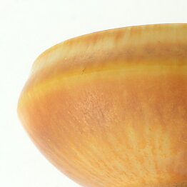 Berndt Friberg (1960s) Unique Golden Brown Haresfur Bowl 5 cm