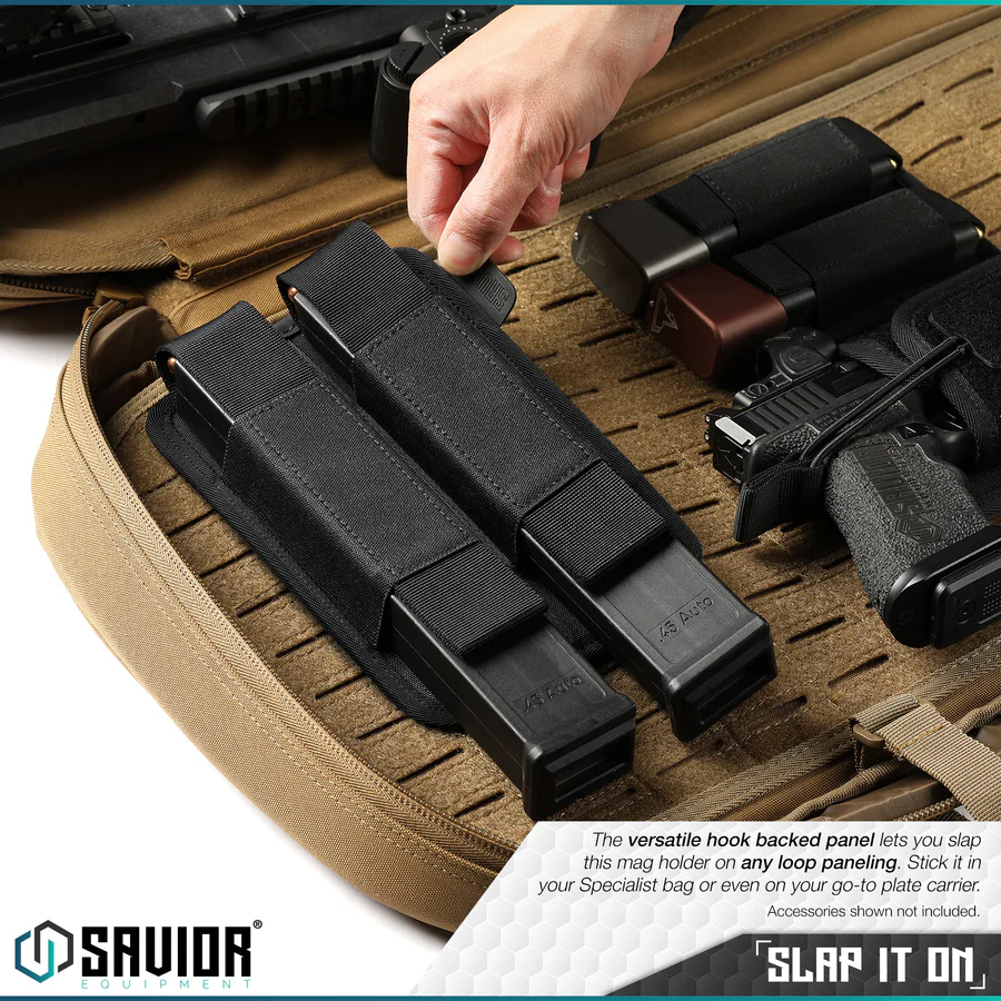 Savior Equipment Double Extended Mag Holder - Black 3
