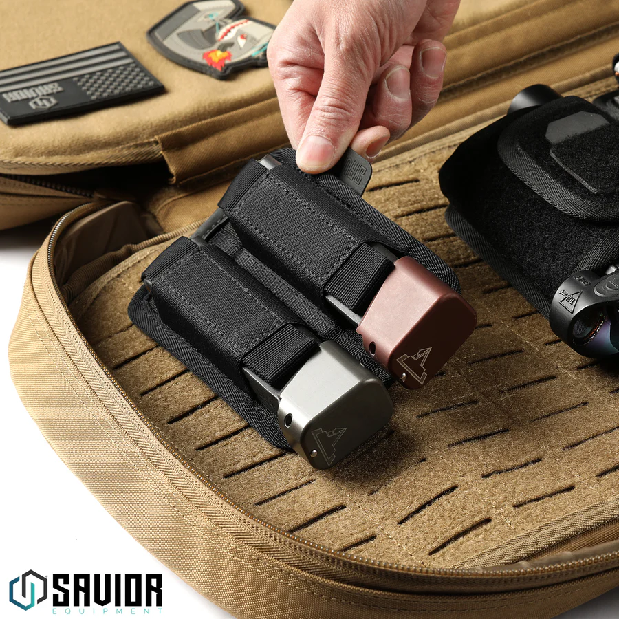 Savior Equipment Pistol Mag Holder - Black 5