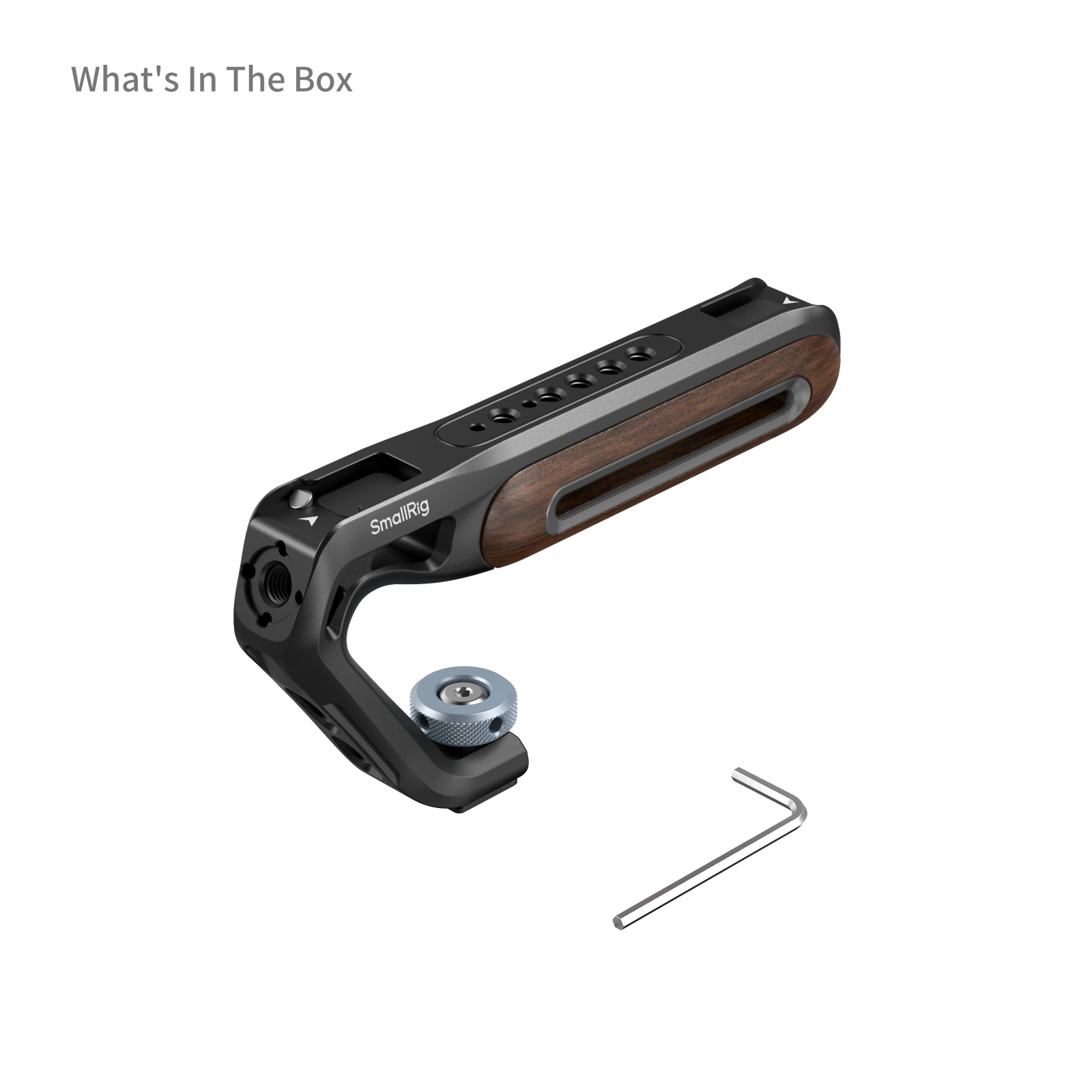 Smallrig Wooden Top Handle med NATO Clamp 5251 - 6