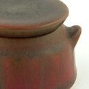 カールハリー・スタルハーネ  赤茶色のミニチュア容器  5cm  #4  1950年代 (2)