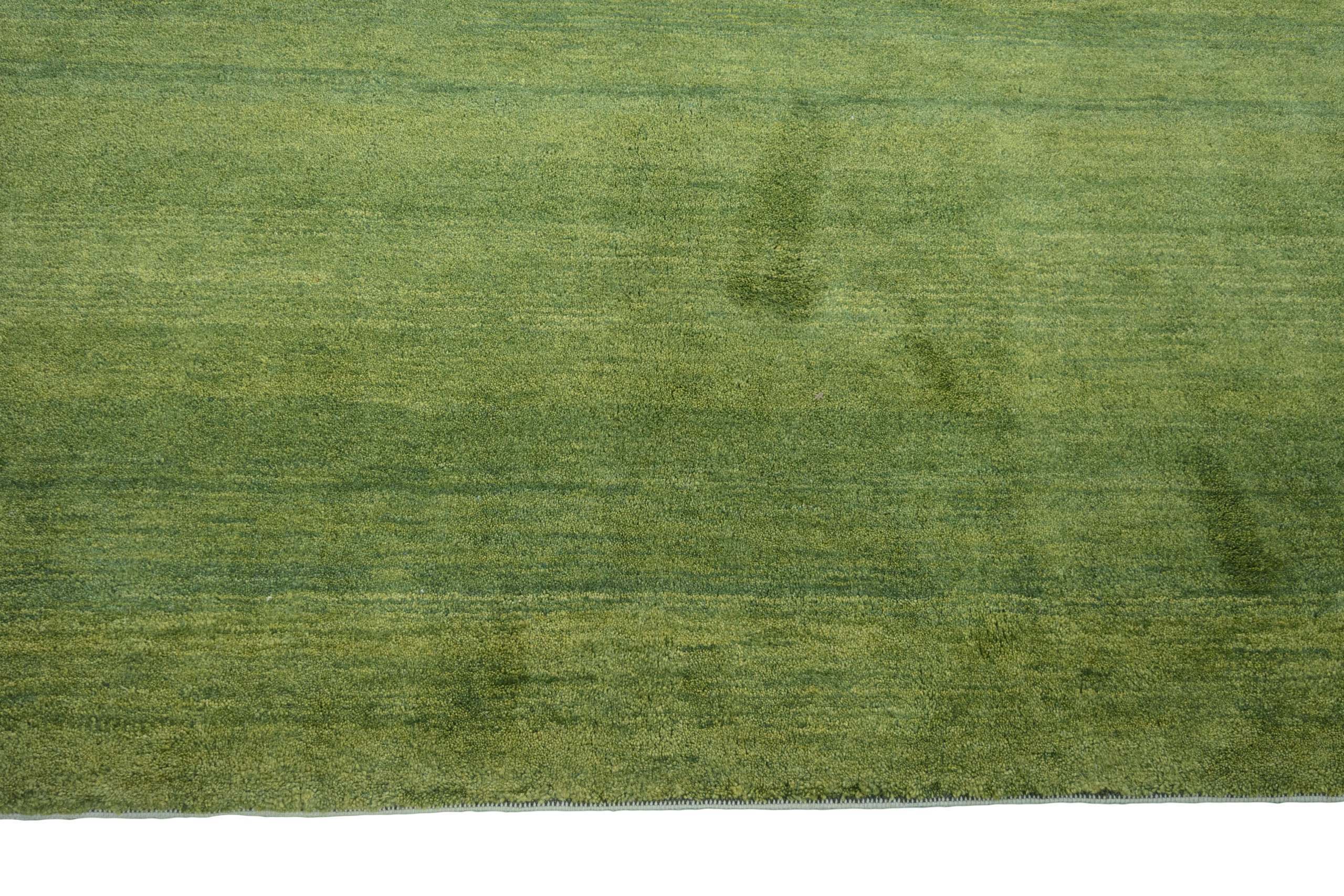 Gabbeh Fine Grön 200x250cm - 6