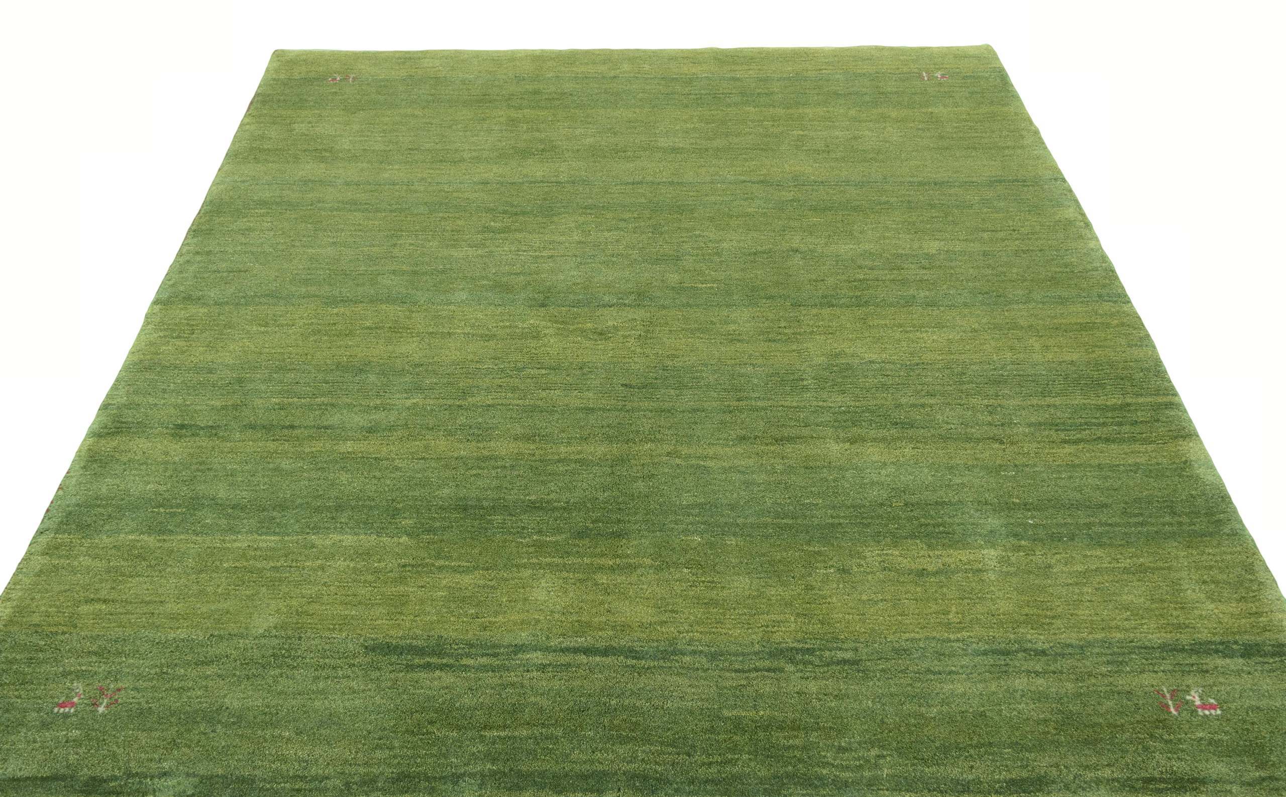 Gabbeh Fine Grön 200x250cm - 4
