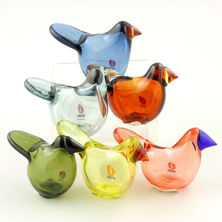 Oiva Toikka (2020) Six Stylistic Sieppo Glass Birds (15)