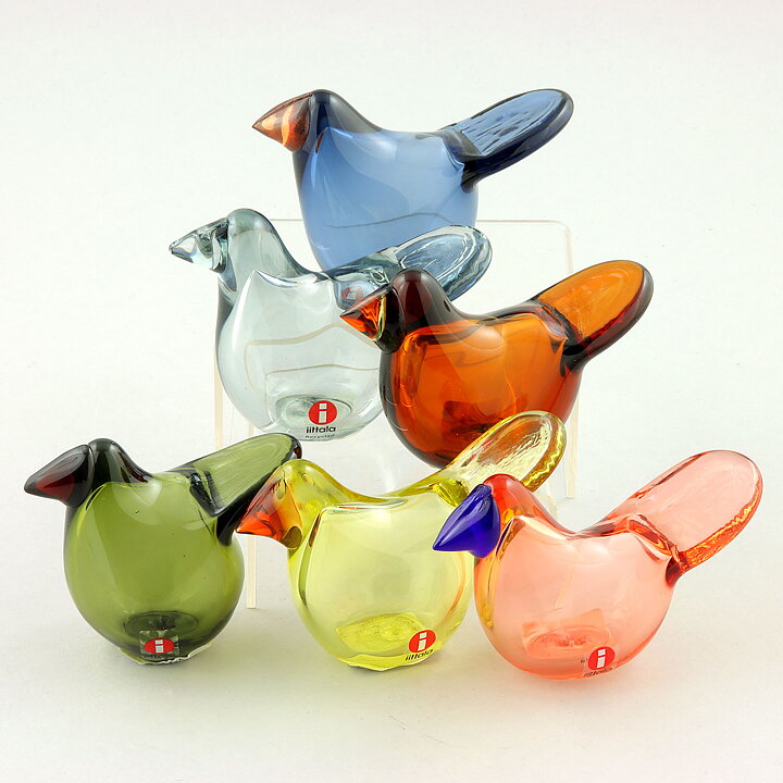 Oiva Toikka (2020) Six Stylistic Sieppo Glass Birds (15)