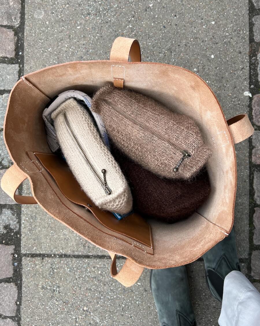 Petiteknit Blixtlås 17 cm - Sand  - 4