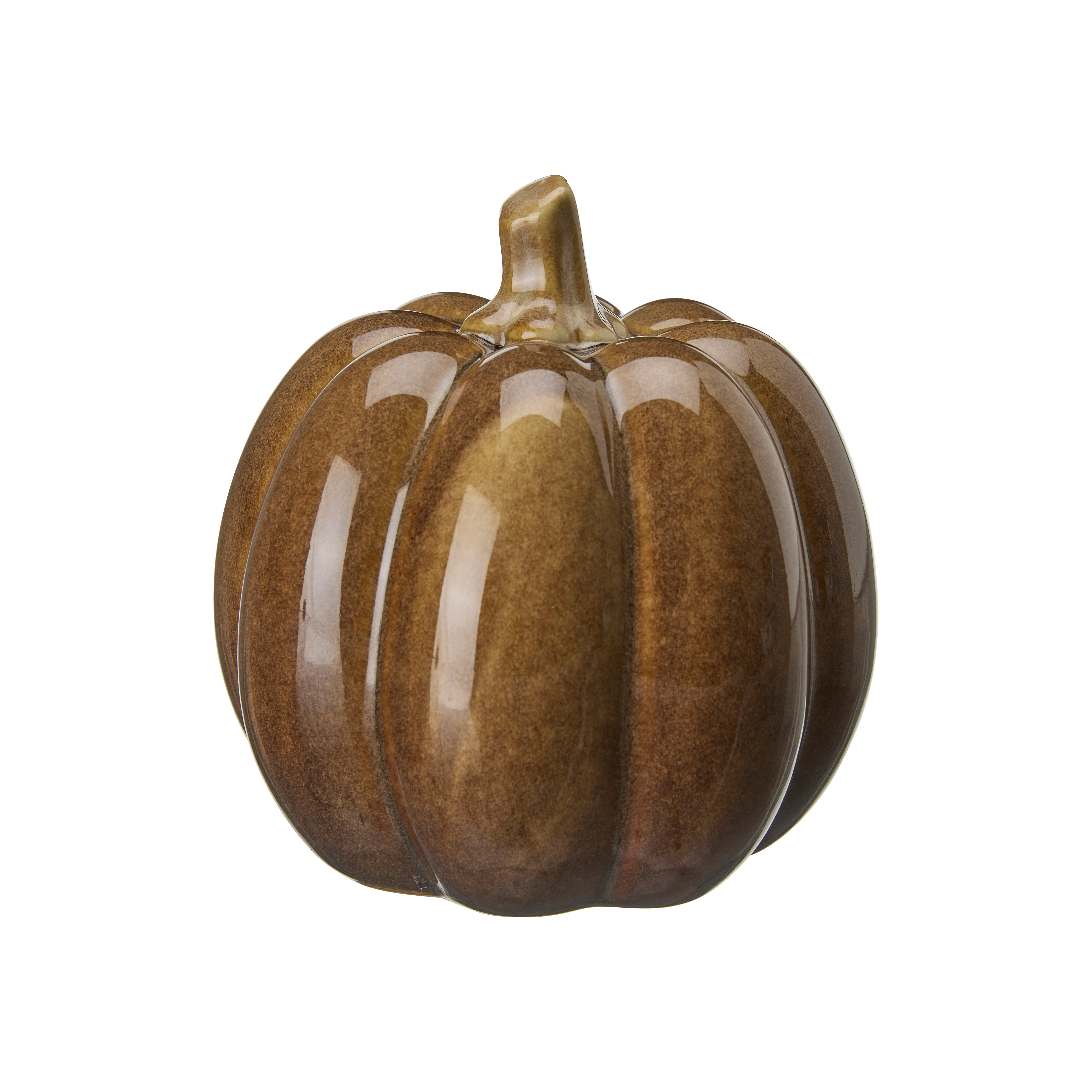 JUDY - Brown mottled pumpkins - 2 pcs - 3
