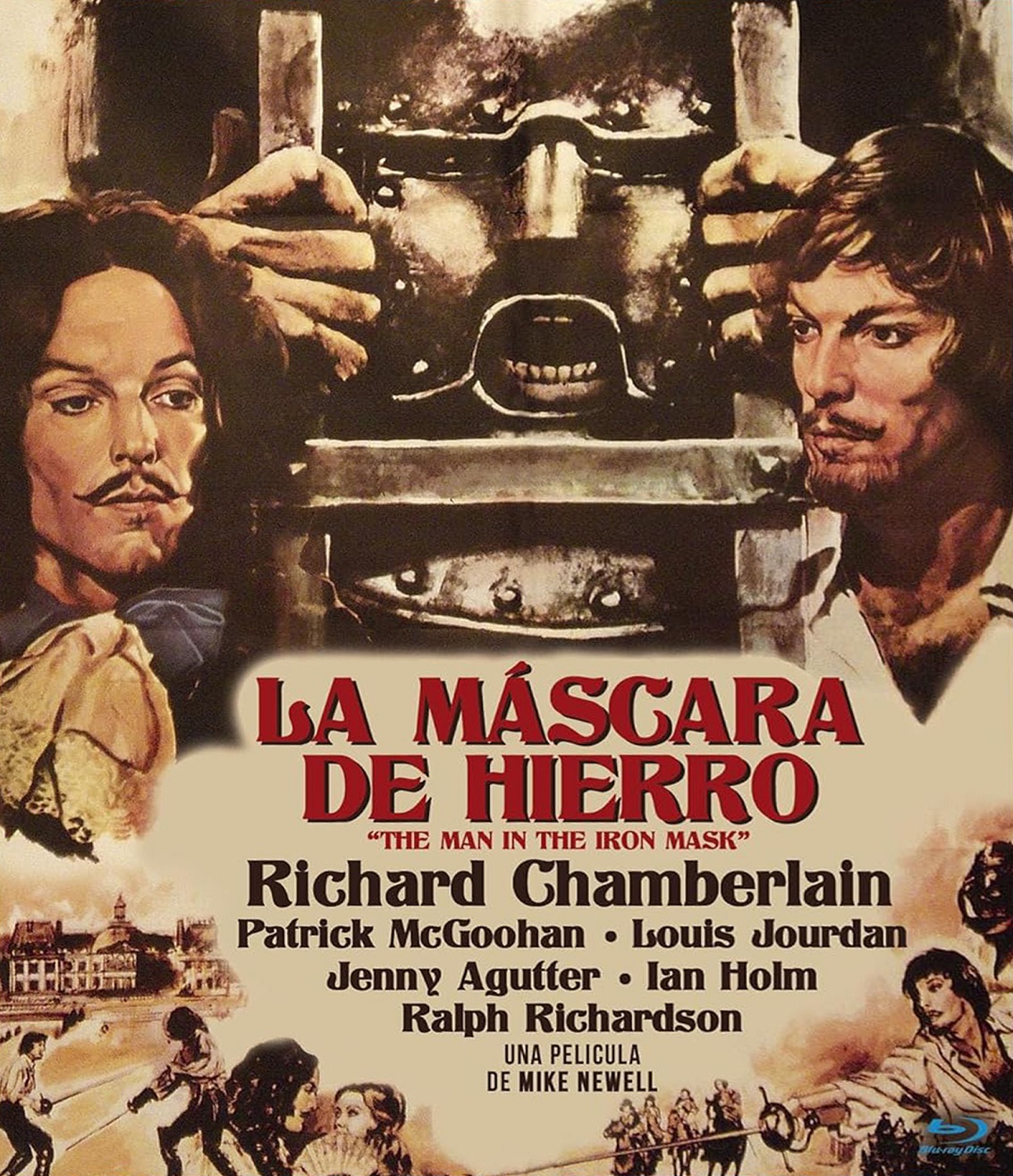The Man In the Iron Mask (ej svensk text) (Blu-ray)