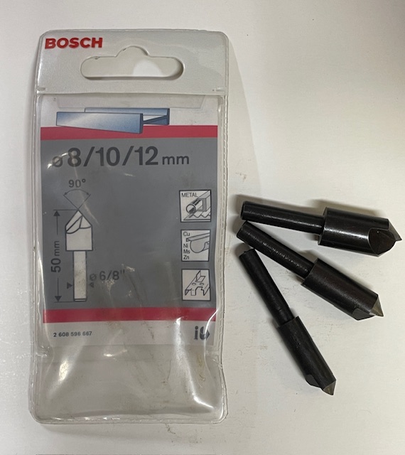 Ett set med försänkare från Bosch