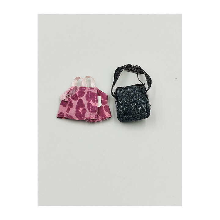 Collectible Second Hand - Bratz World London 2005 Pretty N Punk Meygan Shoulder Bag Denim Leather