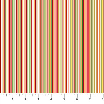 Morning Blossom - Barcode Stripes
