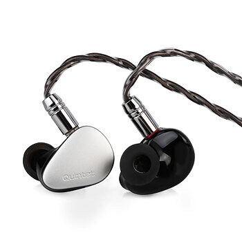 Kiwi Ears Quintet - Hybrid 1DD + 2BA + 1 Planar + 1 PZT IEM