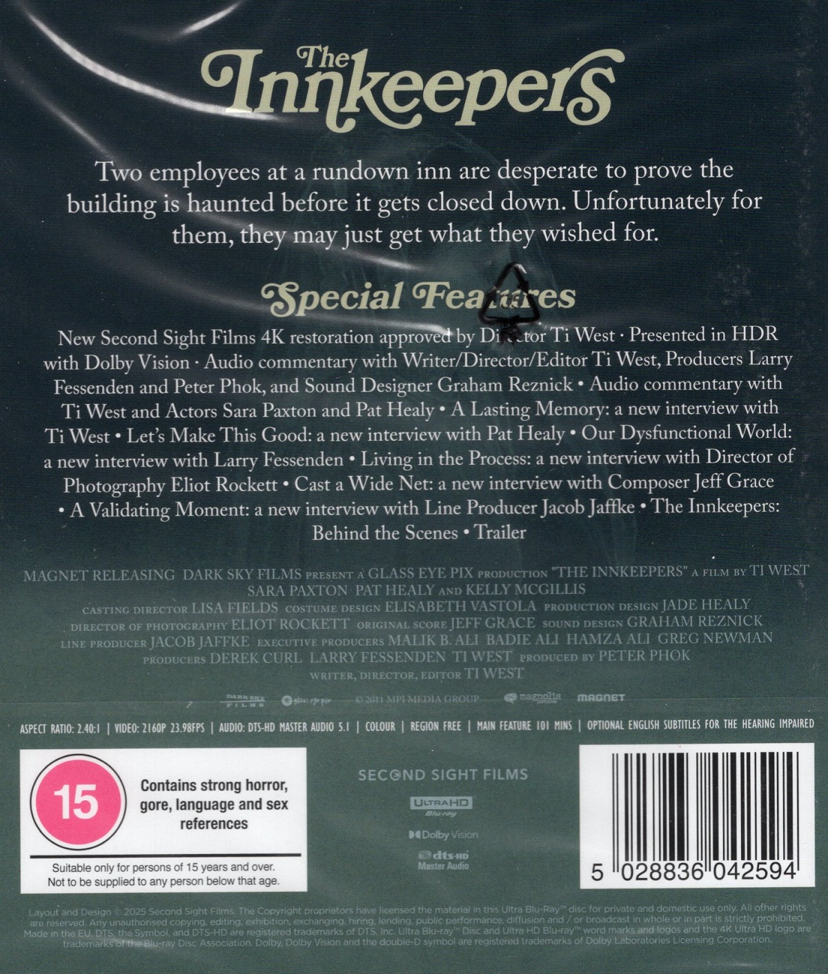 The Innkeepers (ej svensk text) (4K Ultra HD) - 2
