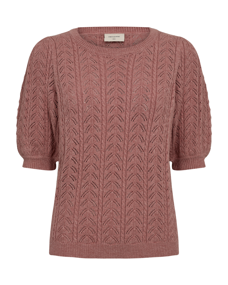 Jumper Clarry rosa kort puffärm