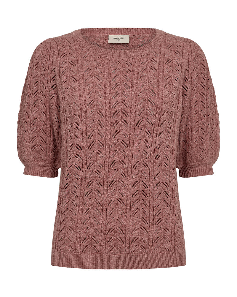 Jumper Clarry rosa kort puffärm