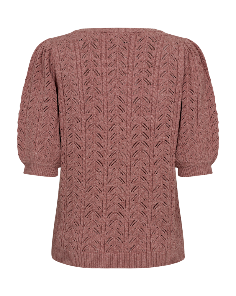 Jumper Clarry rosa kort puffärm - 2