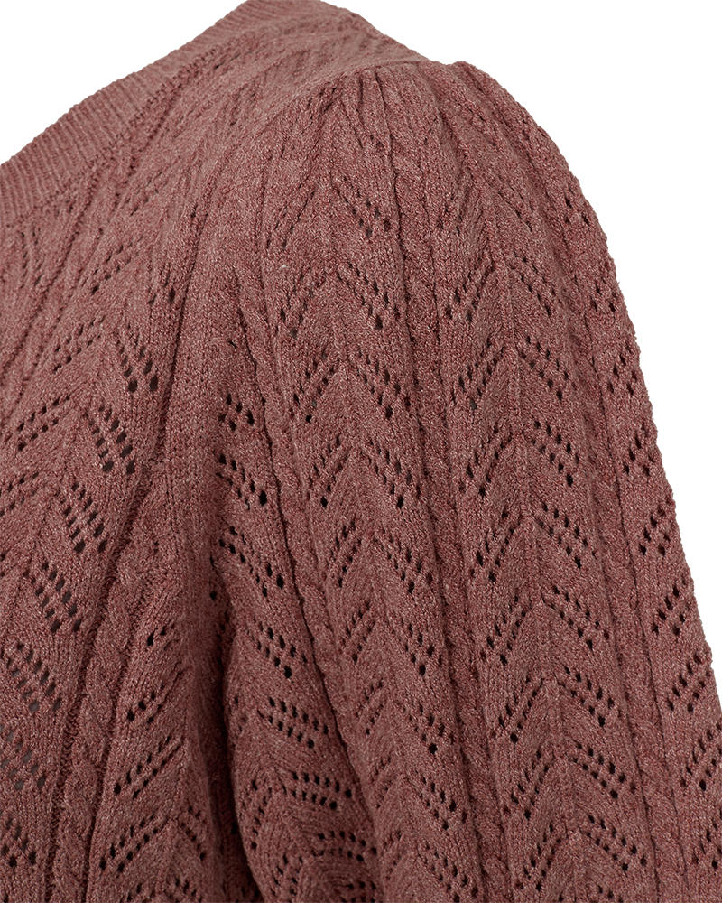 Jumper Clarry rosa kort puffärm - 3
