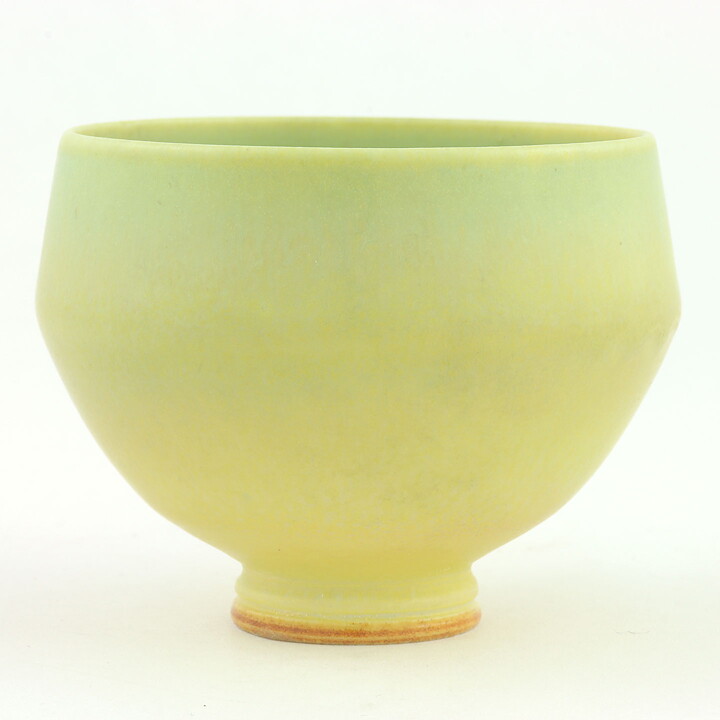 Berndt Friberg (1962) Unique Green Haresfur Bowl 6,5 cm