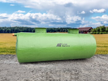 Glasfiberarmerad Slamavskiljare/Trekammarbrunn 3000L