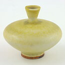Berndt Friberg (1960s) Unique Yellow Haresfur Vase 3,5 cm
