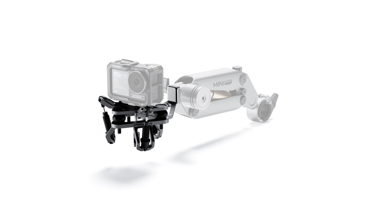 Tilta Shock Absorbing Head for Hydra Alien Mini (Universal) - Titanium Gray - 2