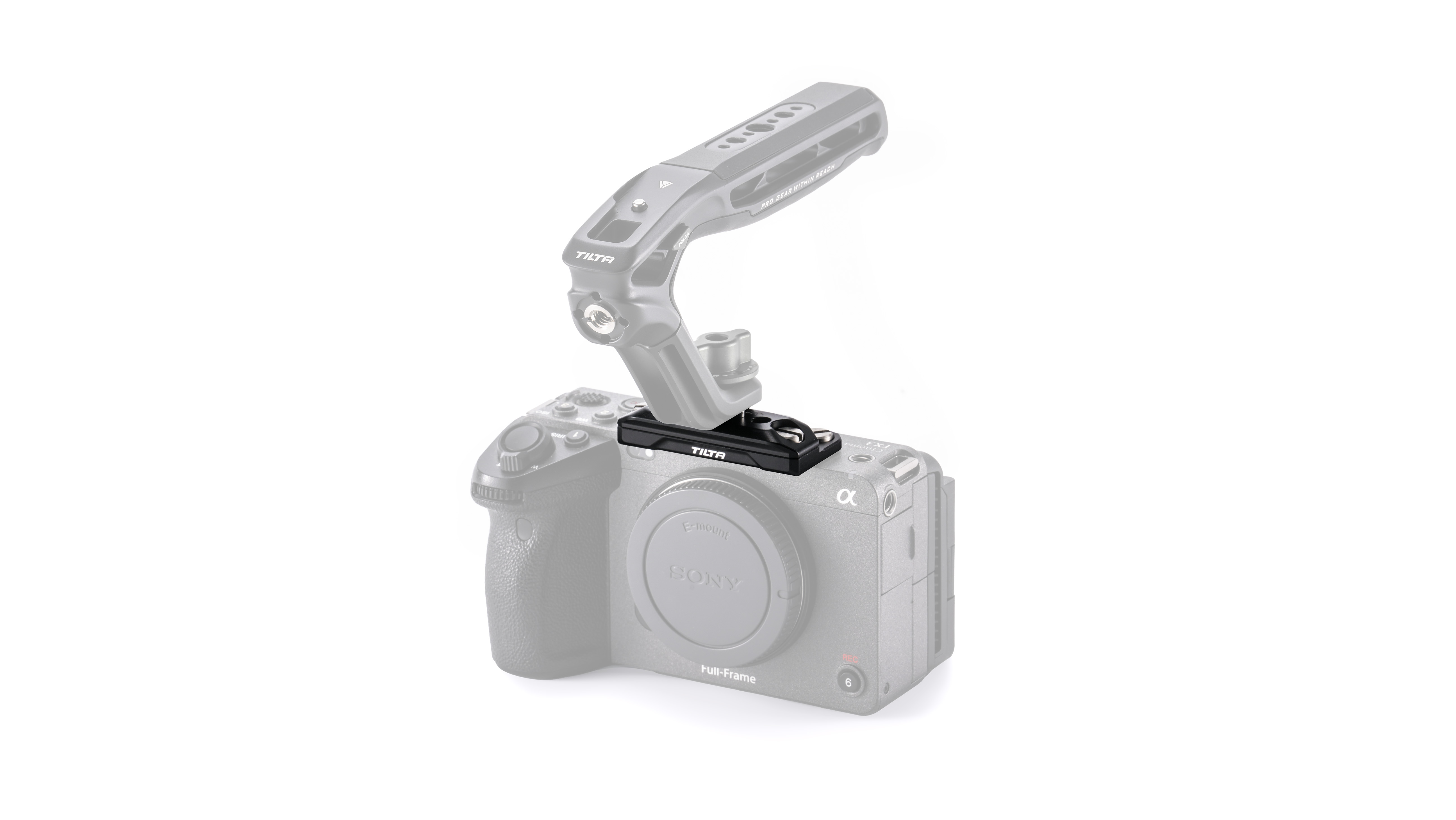 Tilta Hot Shoe Top Plate for Sony FX3/FX30 V2 - Black - 6