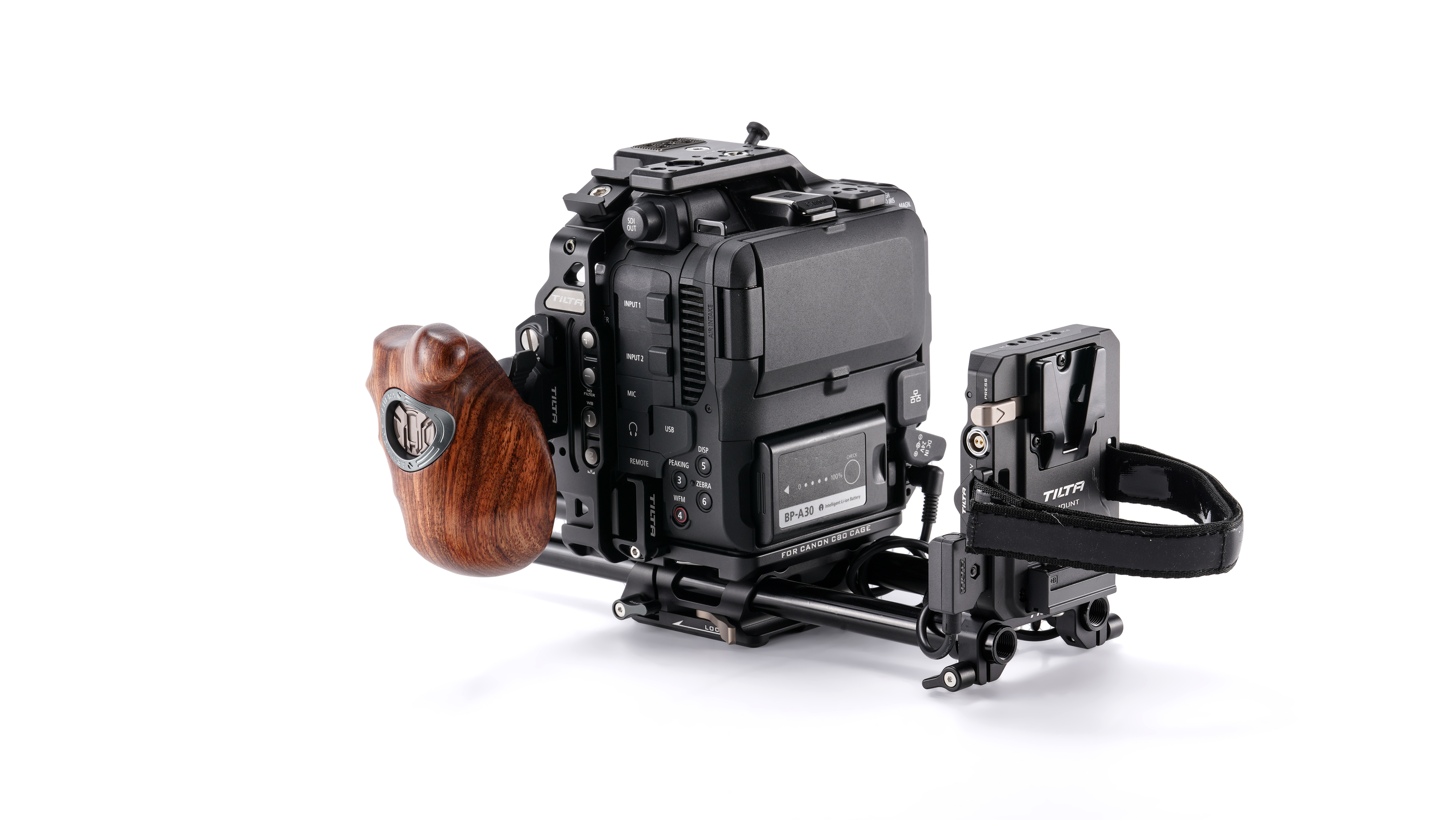 Tilta Camera Cage for Canon C80 Pro Kit - V Mount - 6